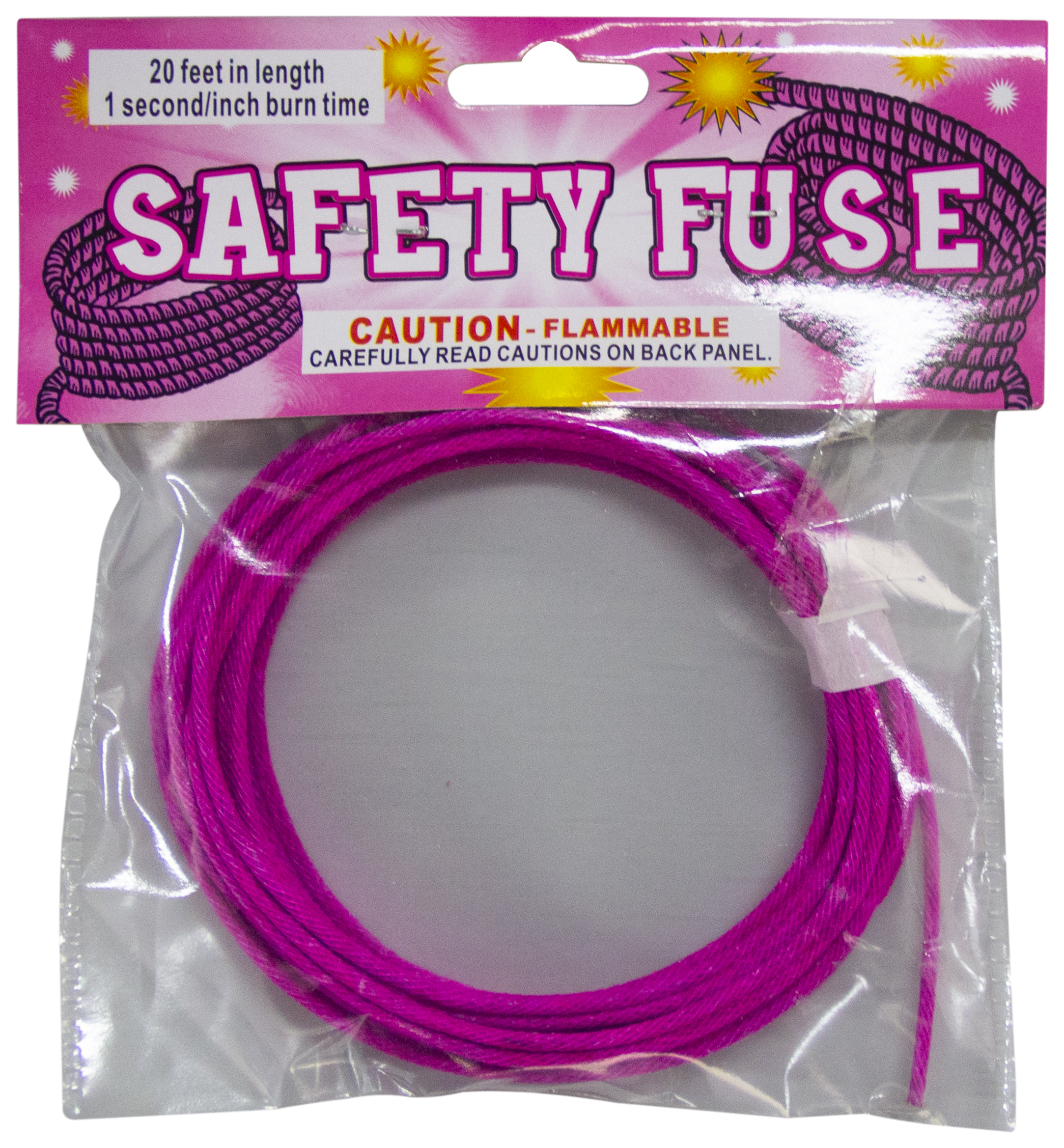 Safety Fuse – 1 Sec/Inch (20 feet)