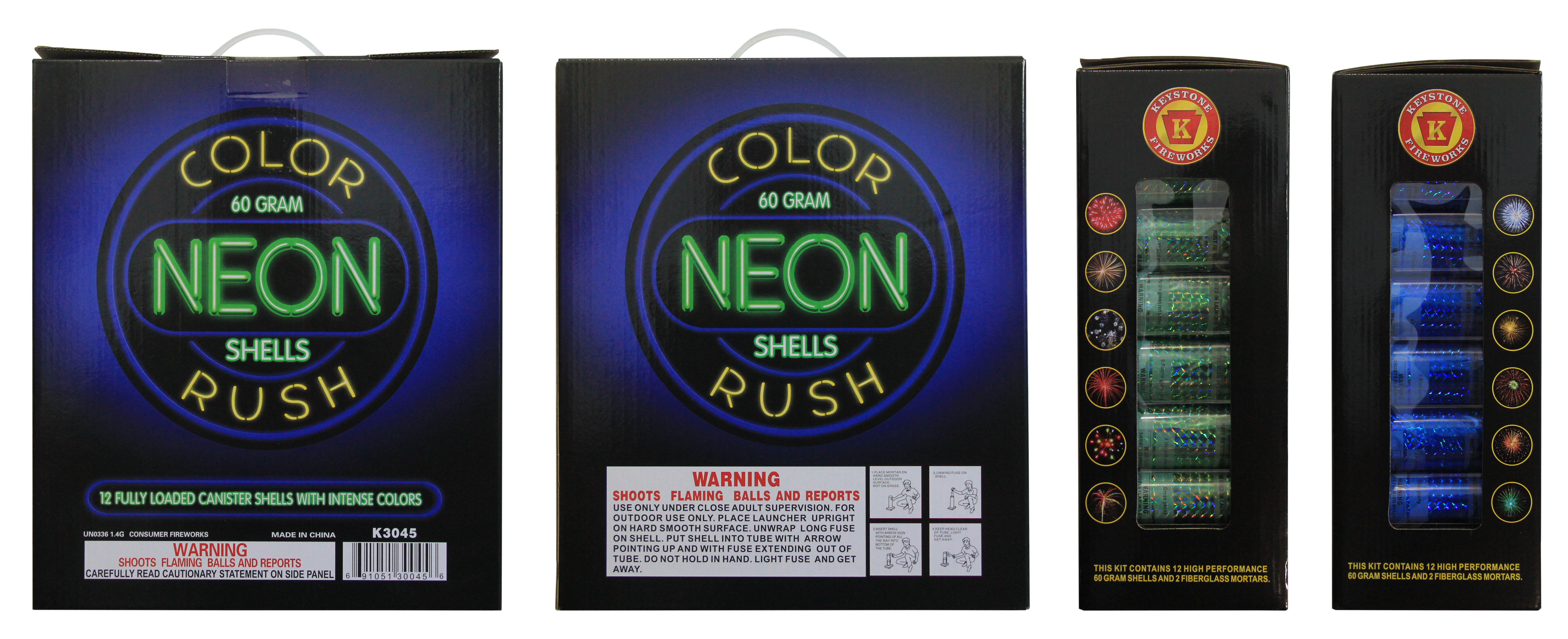 Color Rush Neon Shells