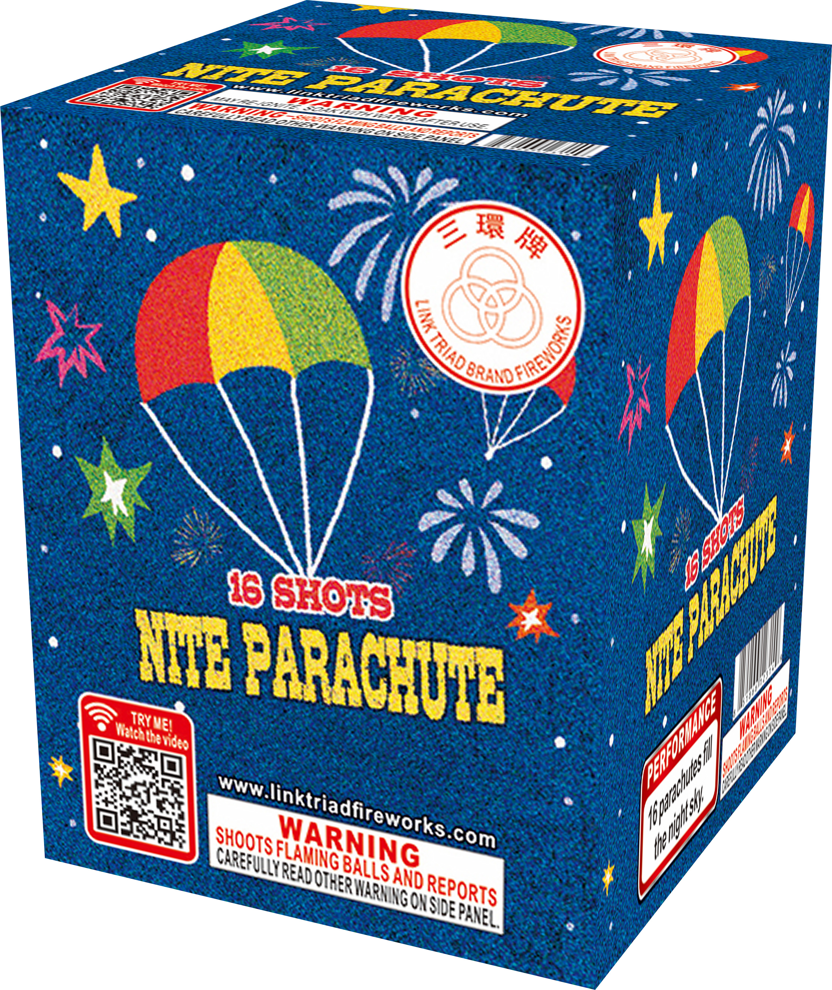 16 Shot Nite Parachute
