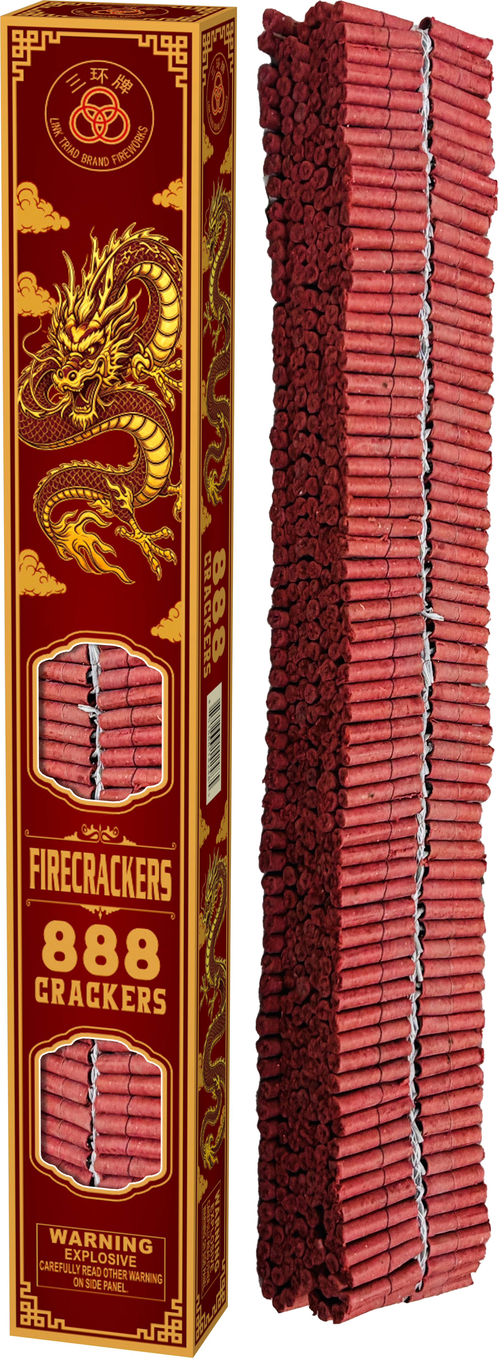 888 Shots Lady Finger Firecrackers