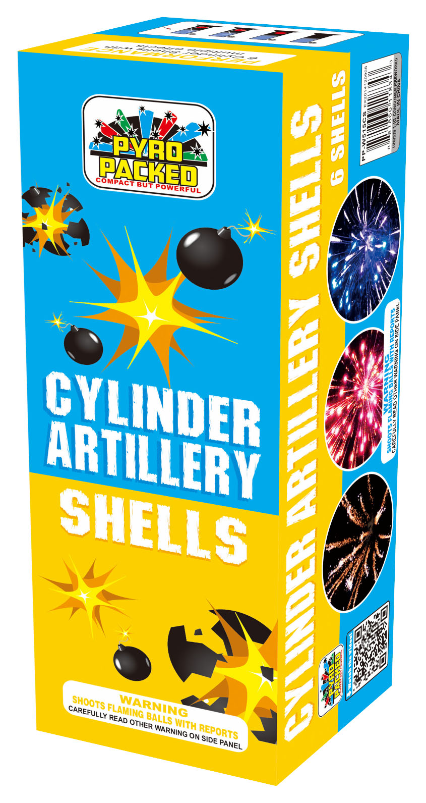 Compact Black Box Cylinder Artillery Shells